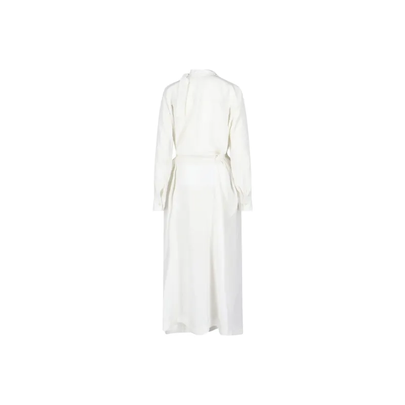 Lemaire Long-Sleeved Dresses Women's White-1