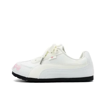 UNIITY Casual Shoes Women's Low Top Ecru/Guava Pink/Blue/Red