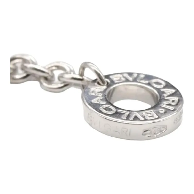 BVLGARI 2010s 18K White Gold Astrale Cherki Necklace-3