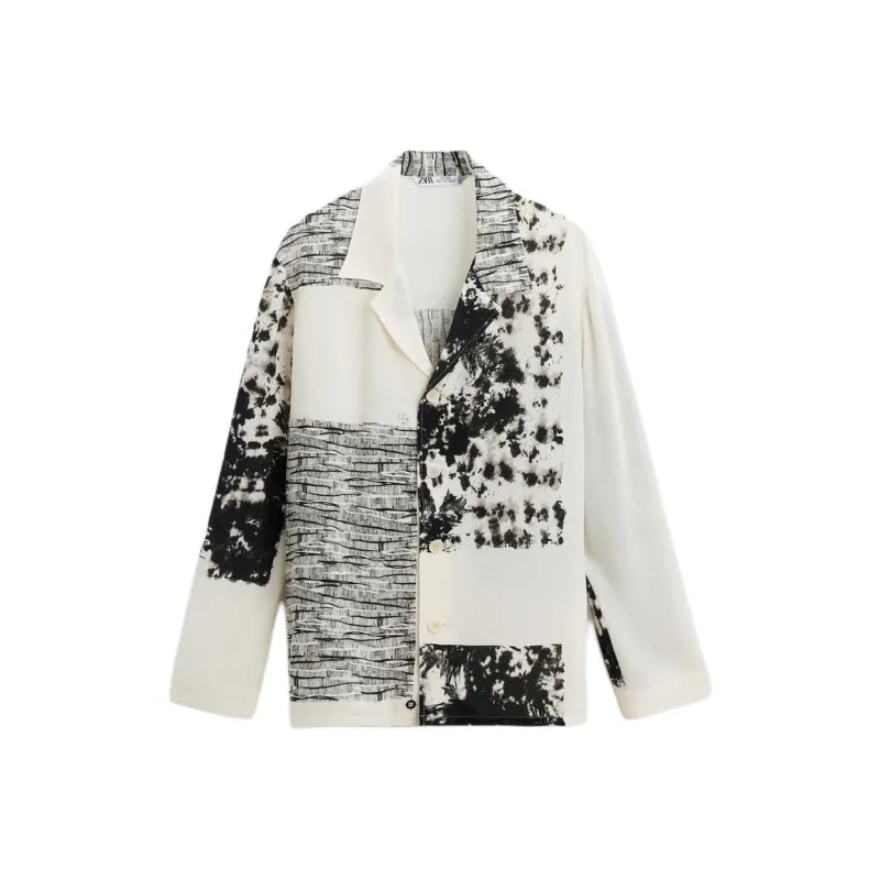 ZARA Shirts Men Print-0