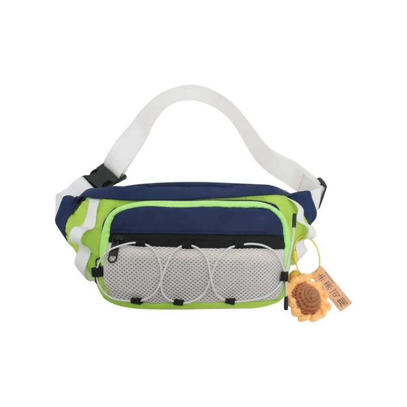 Paulinka Nylon Fanny Pack Unisex Multicolor-18