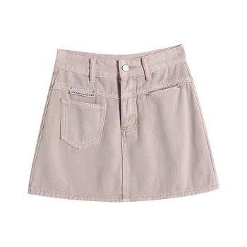 YINLEI Denim Short Skirts Women's