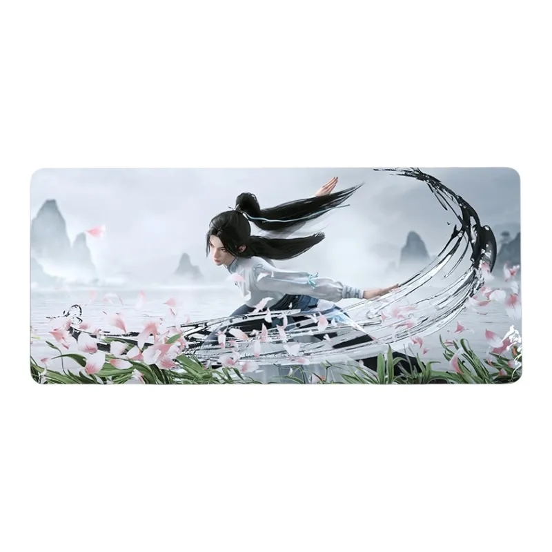 DANYIN Sword Arrives Ning Yao Extra Large Esports Computer Table Mats Anime Keyboard Mat Mouse Pads-7