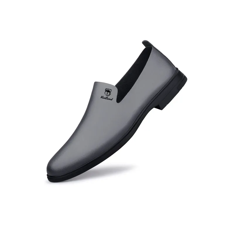 VanCamel Dress Shoes Men Low Top Black/White/Blue/Gray/Black Cut Out/White Cut Out-13