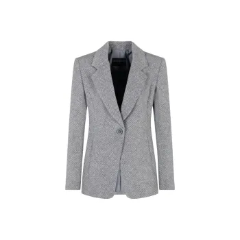 EMPORIO ARMANI Business Suit Coat Women's Gray