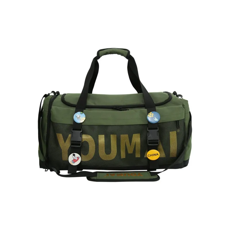 MTribe Oxford Travel Bag Unisex Black/Yellow/Pink/Gray/Red/Turquoise/Army Green-35