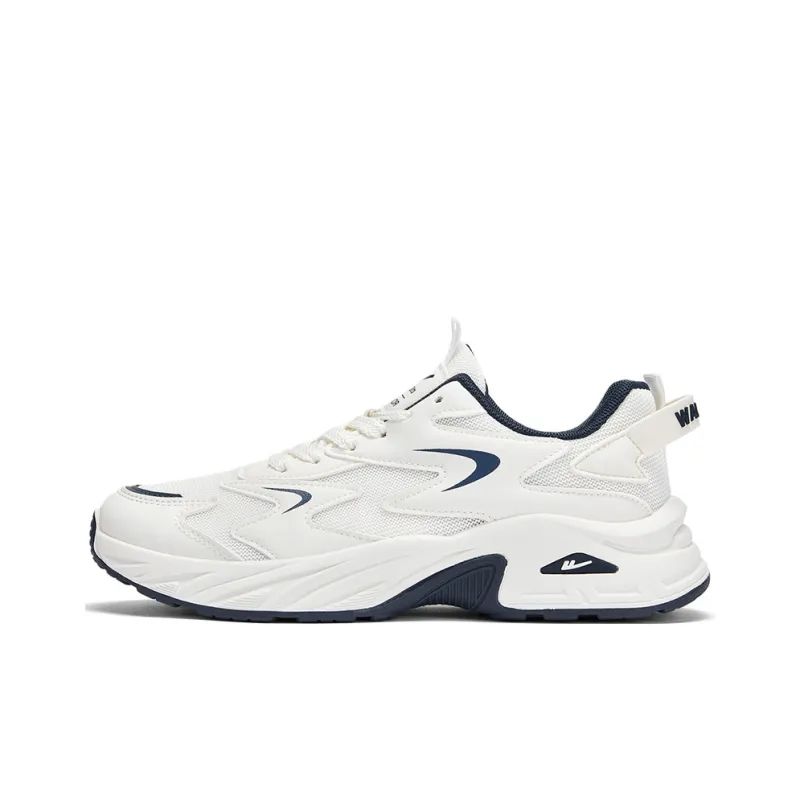 Warrior Platform Height Increasing, Trendy Versatile, Breathable Comfortable, Low Top, Chunky Sneakers, Men's-0