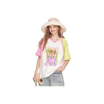 ELF SACK Raglan Sleeve T Shirt Women's