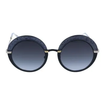 Jimmy Choo Acetate Round Sunglasses Women's Gray