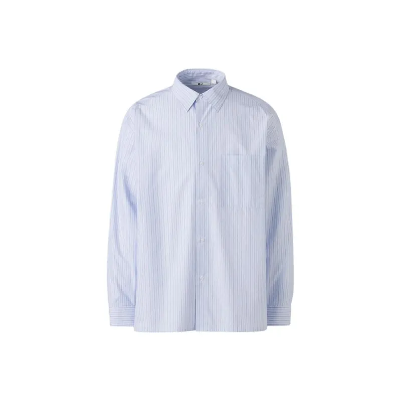 UNIQLO Shirts Unisex Sky Blue-0