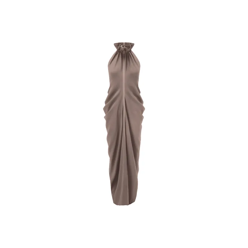 Oude Waag Halterneck Maxi Dress-0