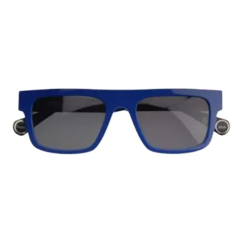 WOOW Acetate Square Sunglasses Unisex Blue