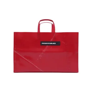FREITAG PVC Tote Bag, Shopping Bag, Handbag Tubas Unisex Red