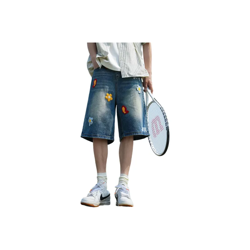 SOIE Denim Shorts Unisex-5