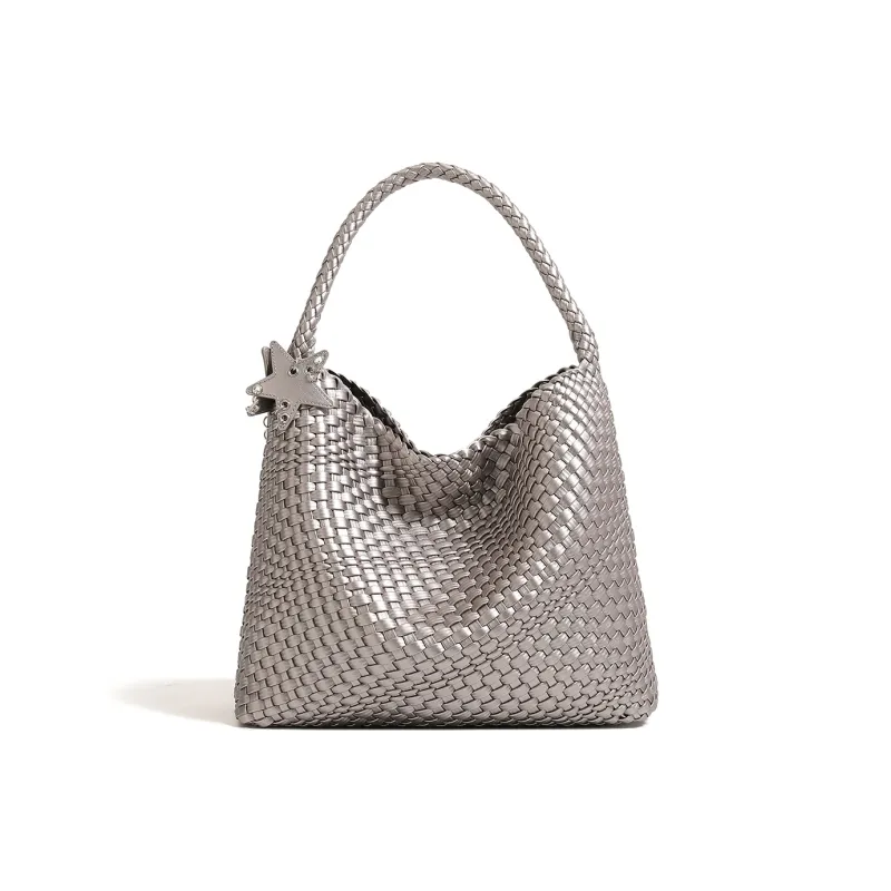 BOBDOG PU Tote Bag, Shopping Bag, Shoulder Bag Women's Champagne-10