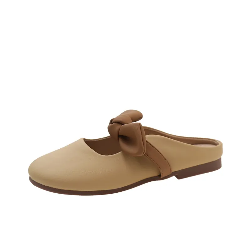 WUJI Rubber Sole Slip Resistant Closed Toe Slippers Women's-3