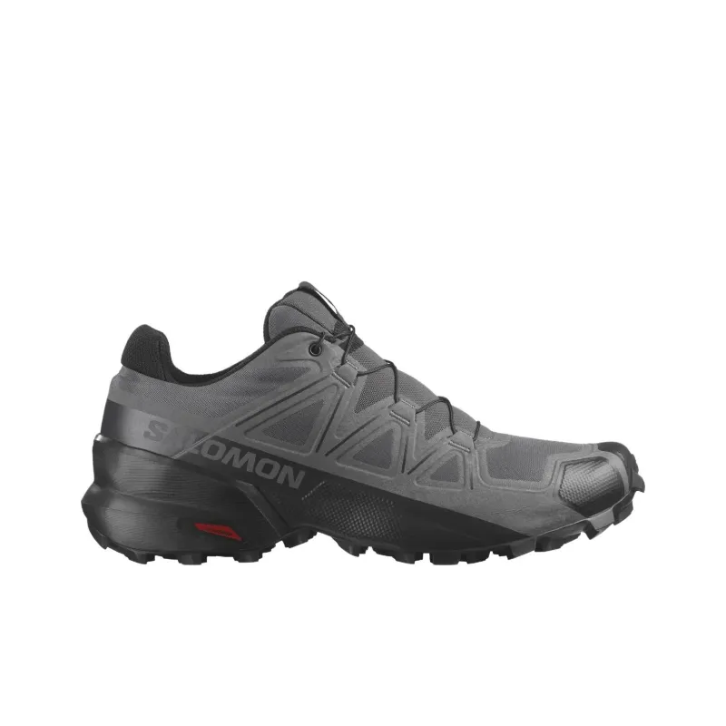 SALOMON Speedcross 3 Anti Slip Wear Resistant Low Top Trail Running Shoes Men's Gray-1