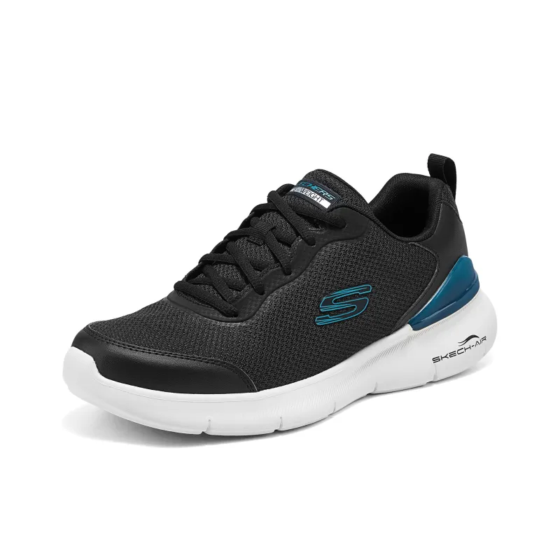 Skechers SPORT MENS Breathable Slip Resistant Low Top Casual Shoes Men's Black-2
