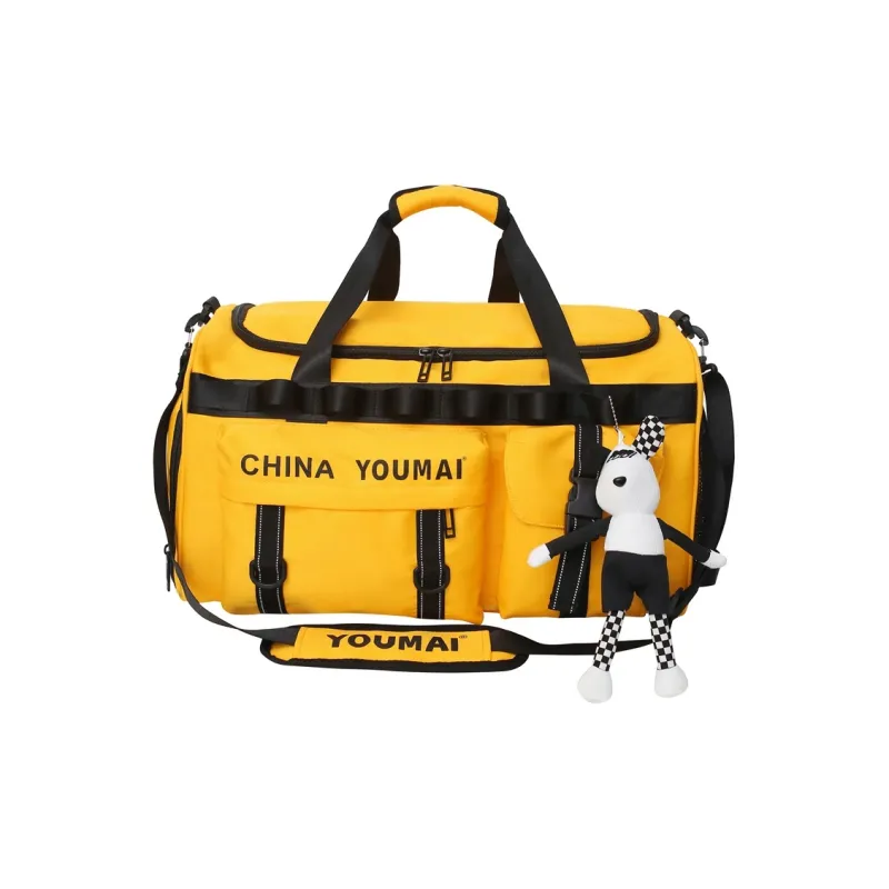 MTribe Nylon Travel Bag Unisex Black/Red/Yellow/Pink/Army Green/Khaki/Turquoise-7