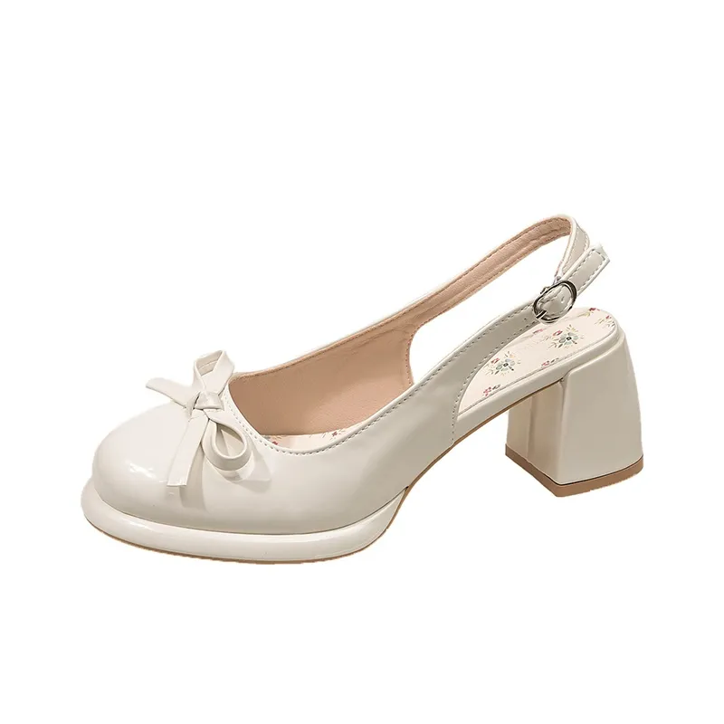 Dawei's House Block Heel High Heels Women's-21