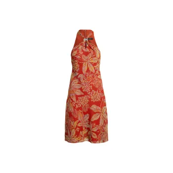 LAUREN RALPH LAUREN Sleeveless Dress Women's Red