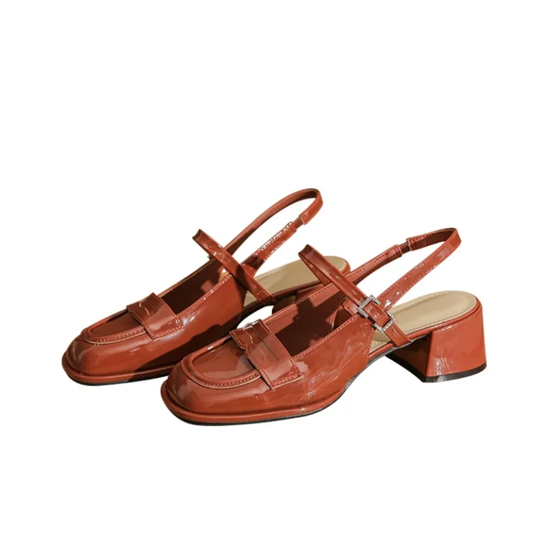 TADSW Chunky Heel High Heels Women's-1