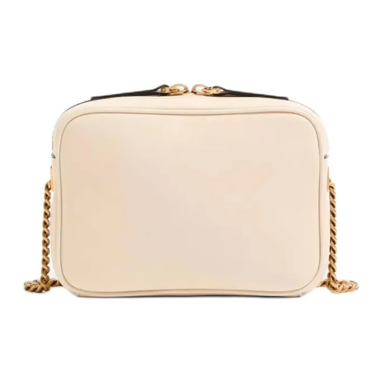 Valentino GARAVANI Leather Shoulder Bag Women's Yellow & Black-2
