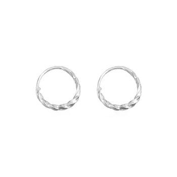 Shiban S999 Fine Silver Earrings Unisex