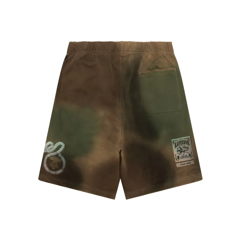 Aape Casual Shorts Men Green GRZ-1