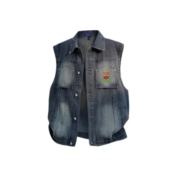 FCB ARCELONA Denim Jacket Unisex