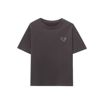 CHARM PICK T Shirts Women's Iron Gray