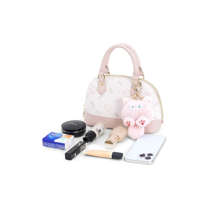 ROSEDAWN PU Handbag Regular Women's White-4