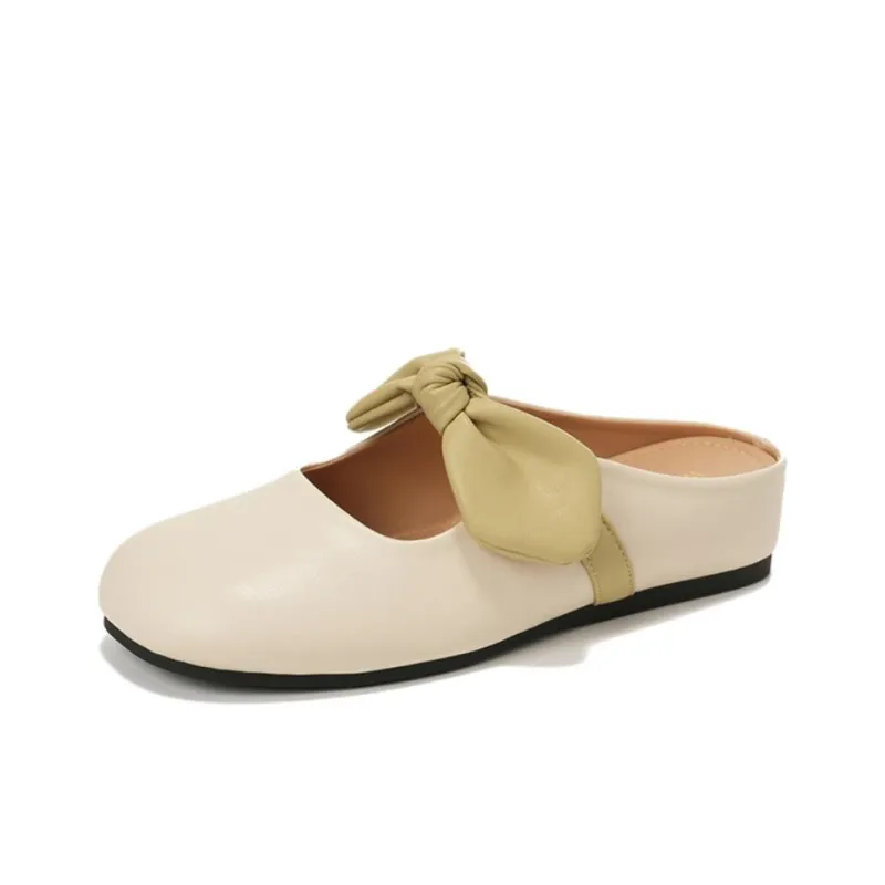 Than Than Me Rubber Sole Slip Resistant Closed Toe Slippers Women's-0