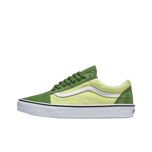 Vans Old Skool Anti Slip Wear Resistant Low Top Skateboard Shoes Unisex Green