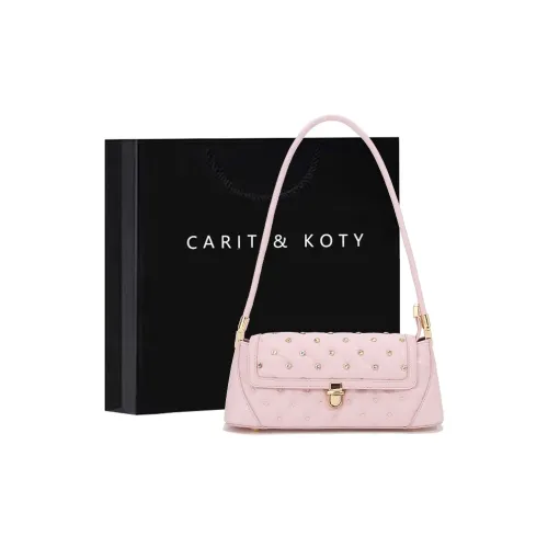 Carit&Koty PU Baguette Bag Shoulder Bag Regular Women's Pink