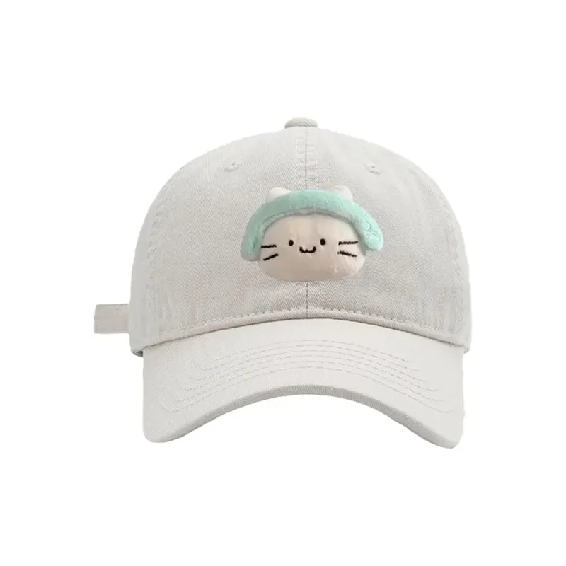 PLAN IN Cotton Baseball Caps Unisex-4