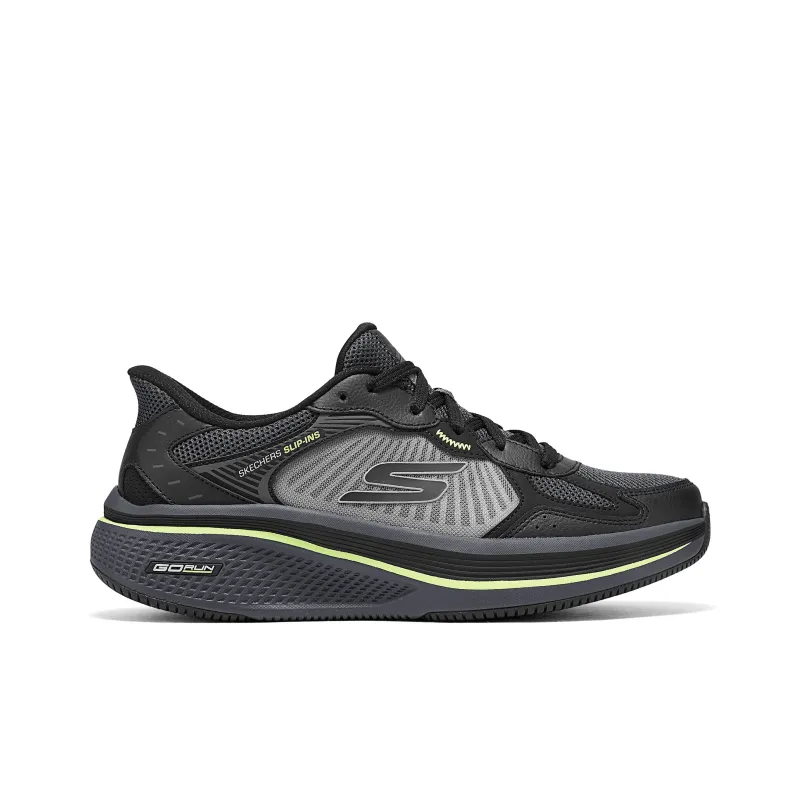 Skechers MEN'S GO Anti Slip Wear Resistant Low Top Casual Running Shoes Men's Black-1