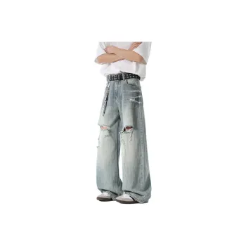 COPICVEN Jeans Unisex Mint Green