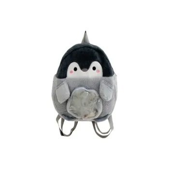 Vack Plush Backpack Unisex Gray