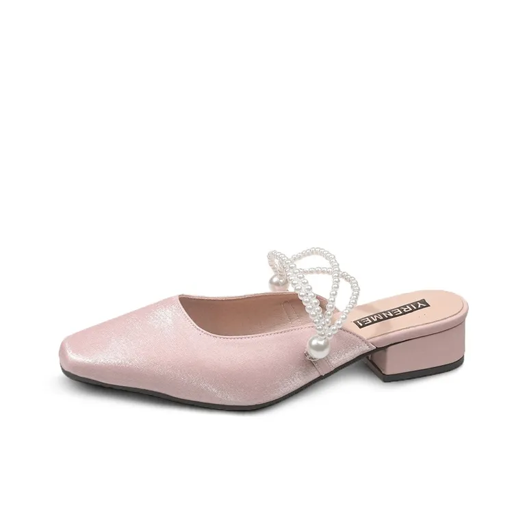 Betu Rubber Sole Abrasion Resistant Slip Resistant Closed Toe Slippers Women's-10