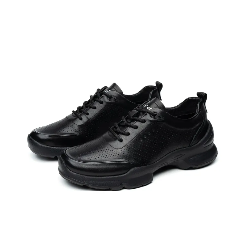 FED Low Top Casual Shoes Men's Black-2