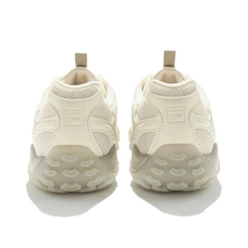 FILA Eschape Abrasion Resistant Low Top Casual Shoes Unisex White-4