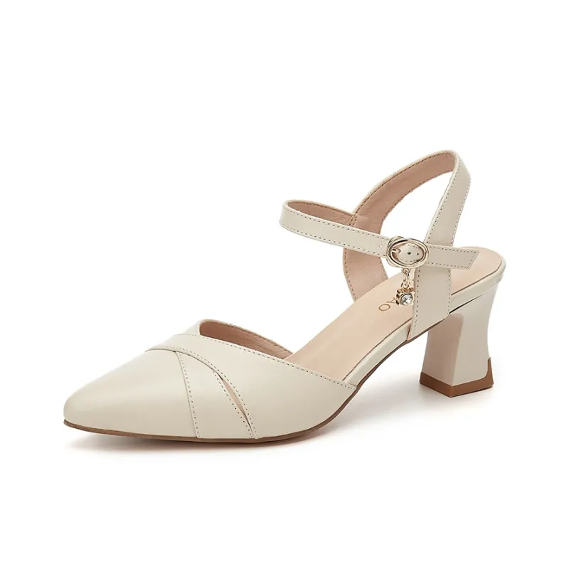 Rich birds High Heels Women's Beige-6