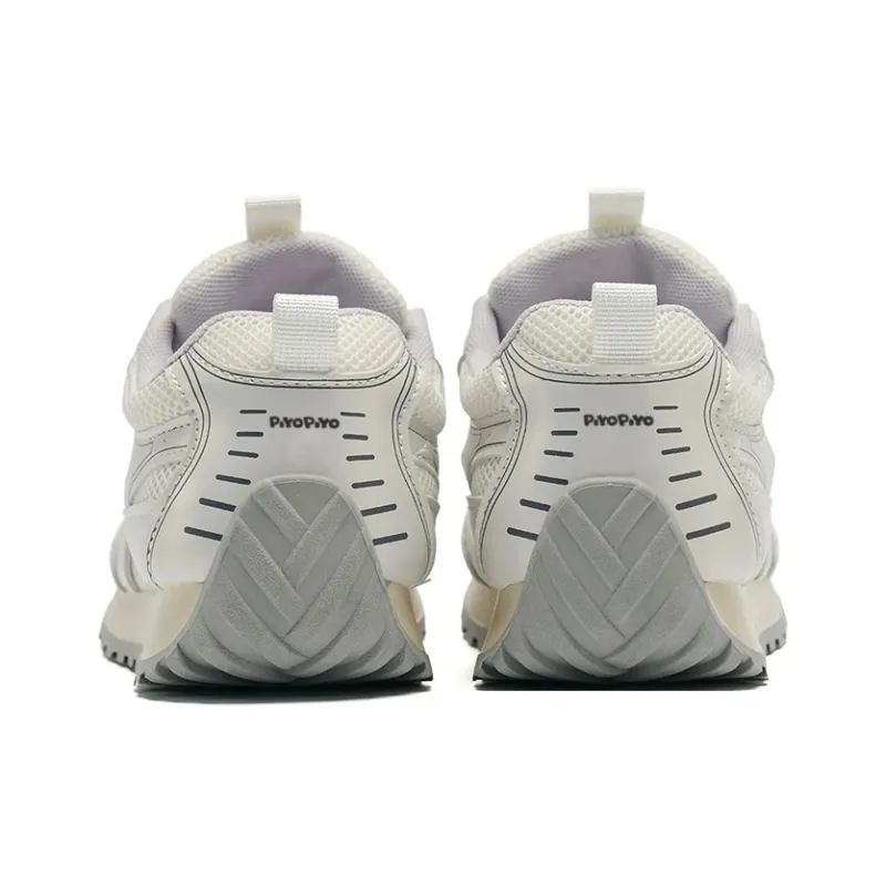 PIYOPIYO Low Top Skateboard Shoes Women's Ecru-2