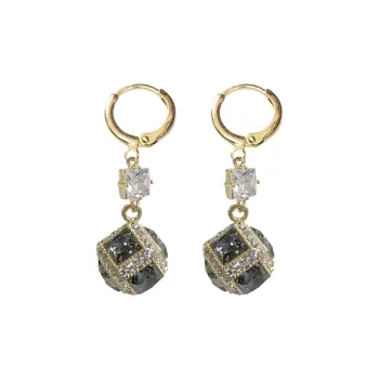 Zoo Jewel Alloy Earrings Women's