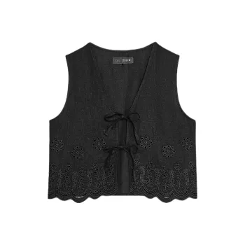 ZARA Tank Tops Women's Black