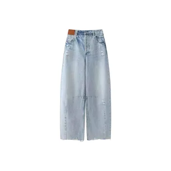 ASHER LEVINE Jeans Unisex Light Blue