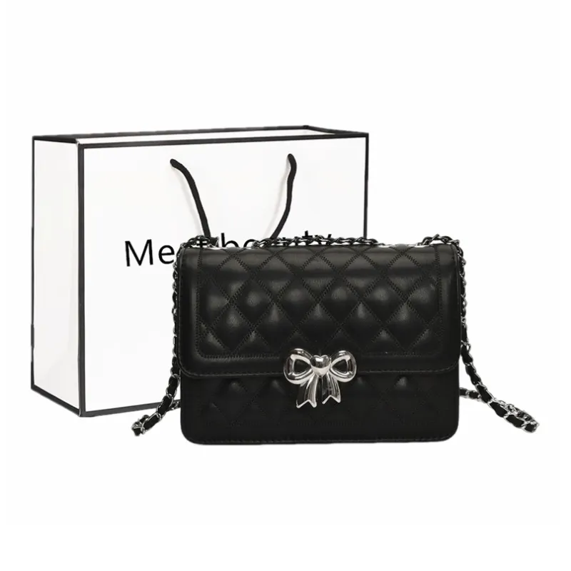 Fitchell PU Shoulder Bag, Crossbody Bag Women's Black/Silver/Pink/White-0