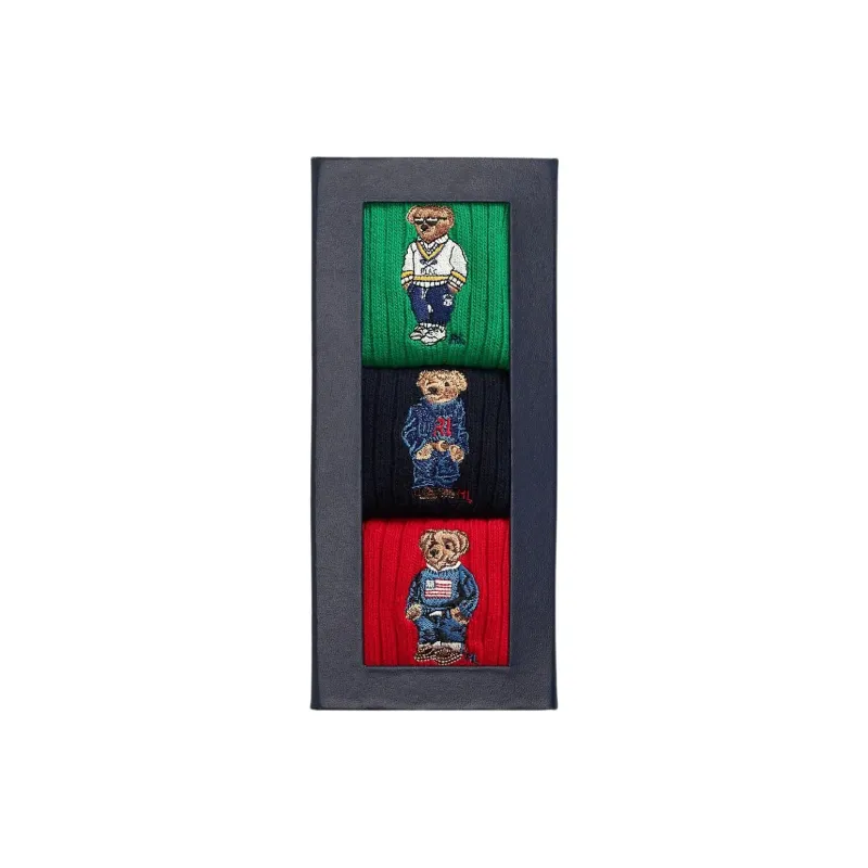 Polo Ralph Lauren Mid Calf Socks Men's 3 Pack-1