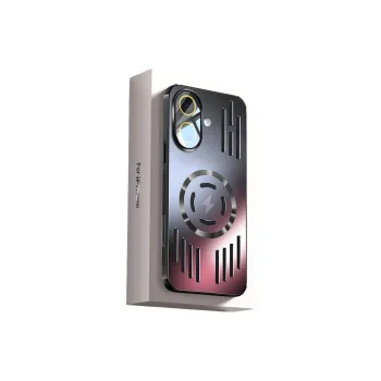Yoobao Metal Impact Resistant Magnetic Phone Cases Compatibility  IPhone 16 Pro/Apple 16 Pro Max/16e Trendy And Cool